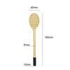 10pcs Creative Tennis Racquet Styles Gel Pens Badminton Racket Ballpoint Pen 0.38mm Black Kawaii Stationery Office School Suppli