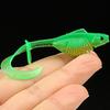 10pcs PVC Soft Baits 6cm/8cm Feature Enhances Wear Resistance and Long Lasting Performances for Harsh Fishing Conditions