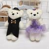 10pcs Foam Bear Bear Plush Foam Toys Couple Bear Cartoon Bouquet Doll  Valentine's Day