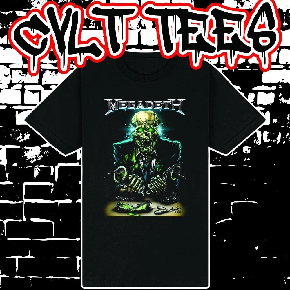 Men s and Women s T-shirts Megadeth style Band Tee ~ 100% Cotton XXL