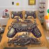 3D Game Console Printing Bedding Set Twin Size Bed Set Cover Children Fashion Design Pillowcase High Quality Bedspread
