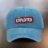 A Washed The Exploited Baseball Cap a Sunshading Hat for Daily Outings a Musthave Fashionable Couples Hat Featuring a St