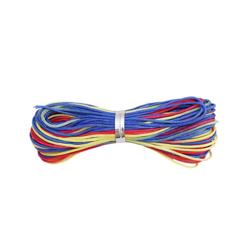 5-50m/lot 0.8mm Cotton Cord Nylon Cord Thread String DIY Beading Braided Bracelet Jewelry Making
