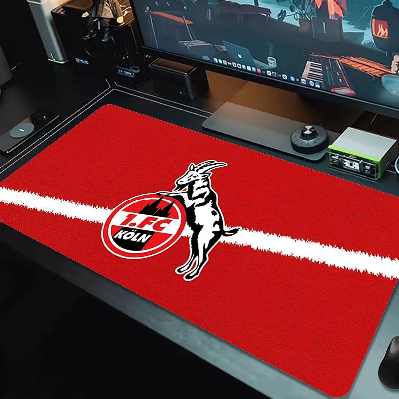 FC KÖLN Tappetino Mouse Grande Cuscino Tavolo da Gioco Antiscivolo Laptop Tablet Mousepad Grande Tappetino XXL Mini PC Tappetino da Gioco Con bordo bloccato_XIA