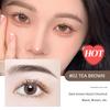 3 PCs Super Fine Eyebrow Pencil Female Eyeliner 2-in-1 Distinct Look Wild Eyebrow Anti-Lasting Non-Hydrophilic Decolorizing