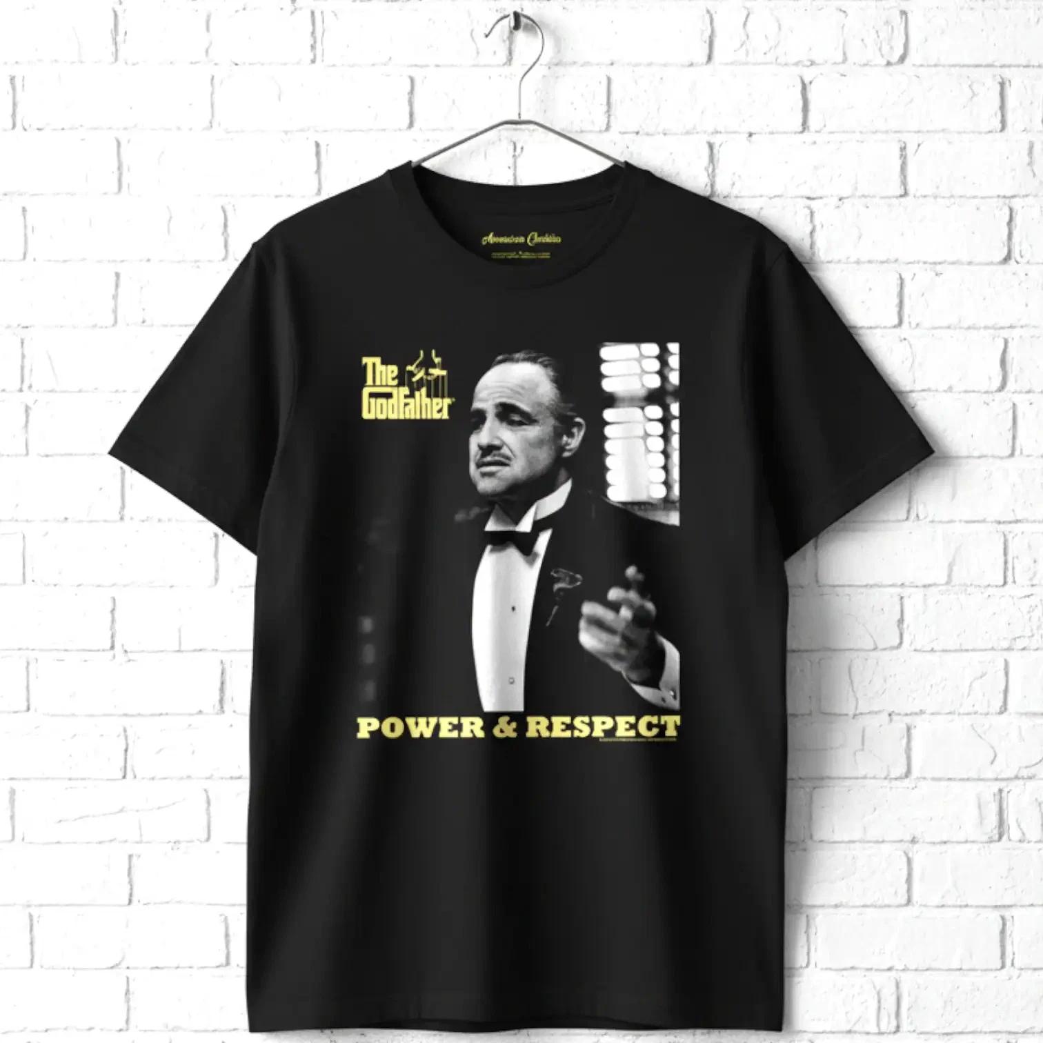 Godfather Corleone Power & Respect Men s T Shirt XL
