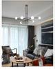 Modern Minimalist Multi-head LED Glass Ball Pendant Light for Bedroom, Dining, or Living Room