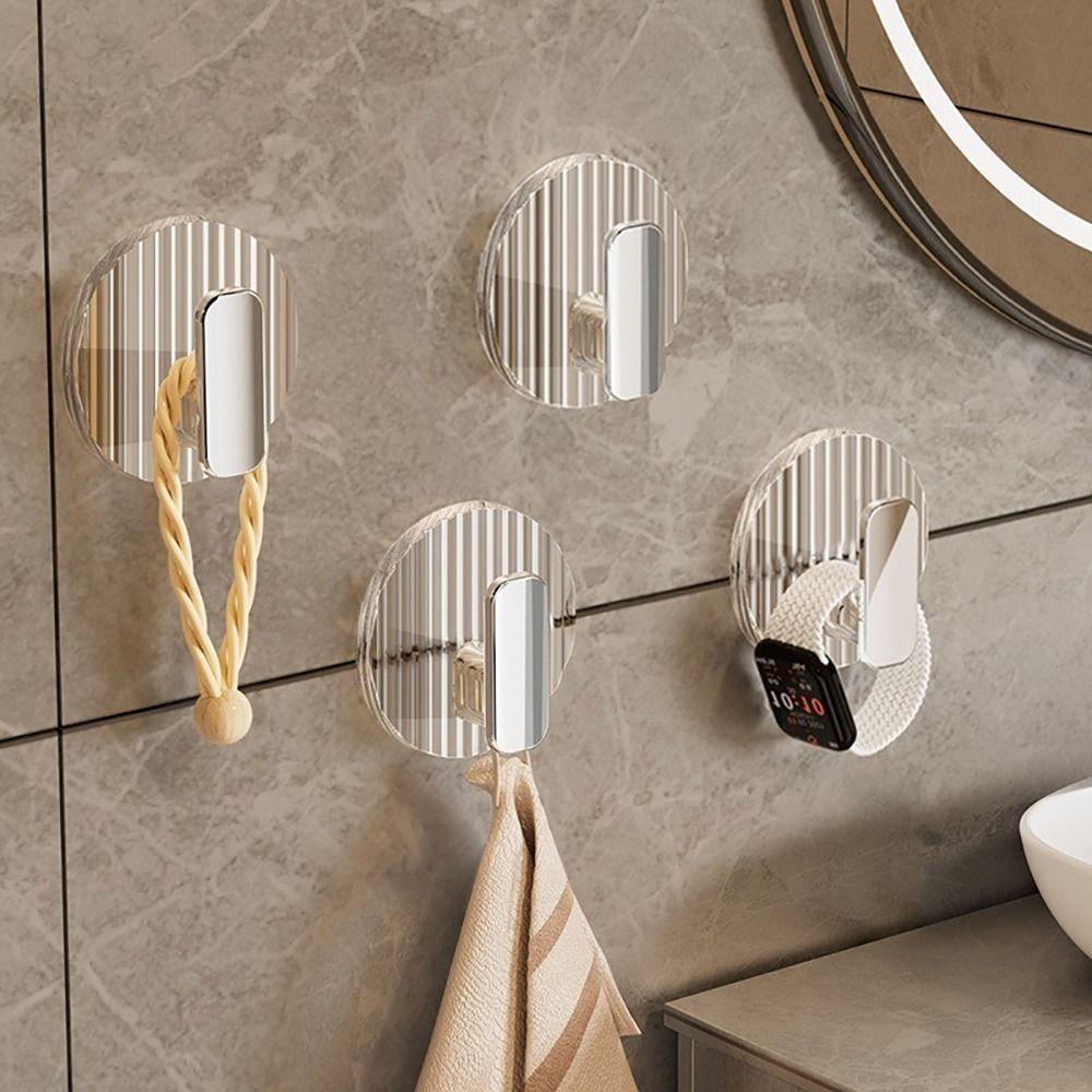 1Pcs Holder Hair Scrunchies Storage Stand Punchfree Non-hole Hair Accessories Storage Hook