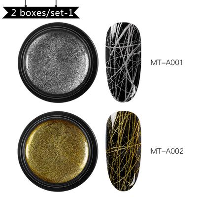 Set di gel Spider da 5 ml, manicure in gel per unghie con disegno creativo a filo