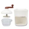 Hand Crank Ice Crusher Manual Shaved Ice Maker Machine Ice Shaver Snow Cone Machine