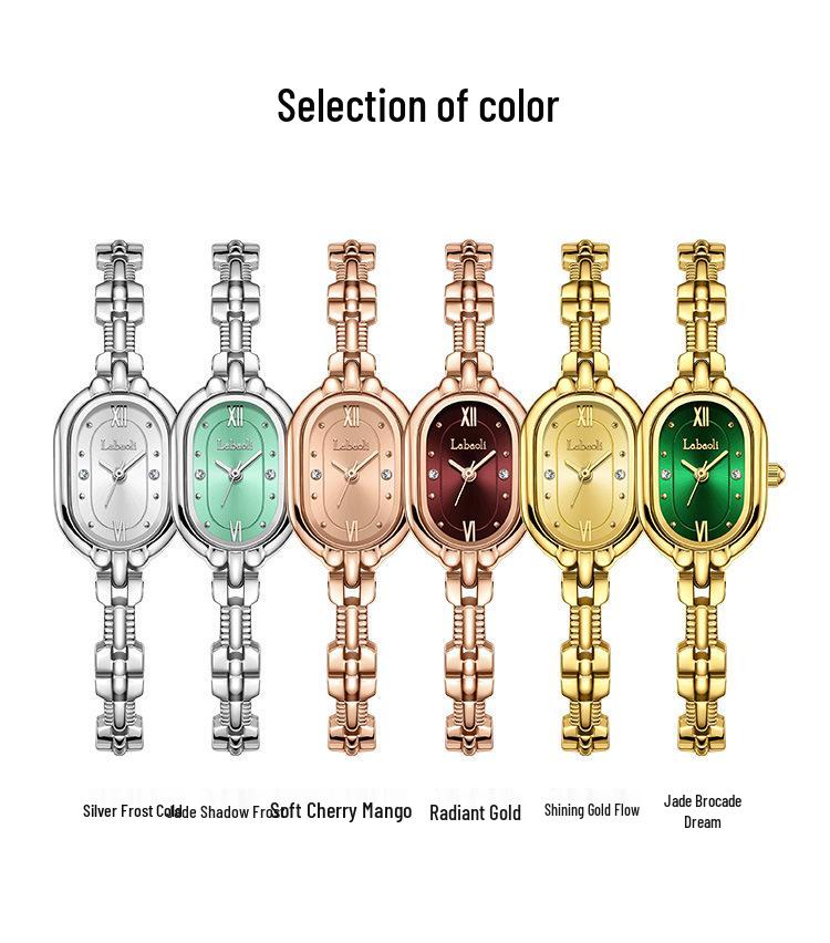 La Baoli LA686 Damen Luxus Retro Quarz Wasserdichte Armbanduhr