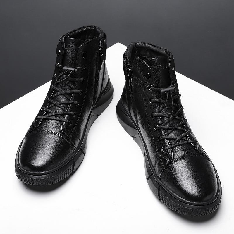 Large Size Special Men's Shoes, Four-season Versatile Soft-soled Martin Boots for Men