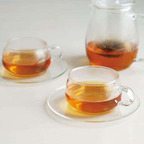 KINTO UNITEA Cup, 550ml, Dishwasher and Microwave Safe, Heat-Resistant Glass, Gift, 8292