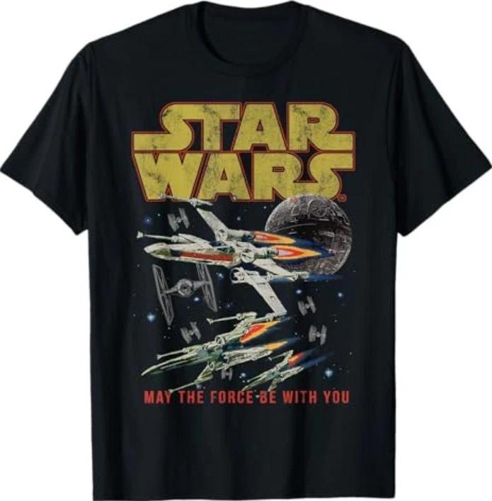 Star Wars A New Hope X-Wing May The Force Be with You T-Shirt XL