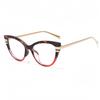 Chic Cat-Eye Women's Anti-Blue Light Fashion Eyeglasses for Daily Wear