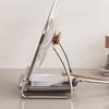 Portable Stainless Steel Cutting Board Holder Rustproof Large Capacity Spoon Holder with Draining Tray Pot Lid Stand