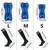 Boys Girls Football Game Training Soccer Equipment Set Shin Pads and Shin Guard Sleeves Kids Youth Soccer Shin Guards