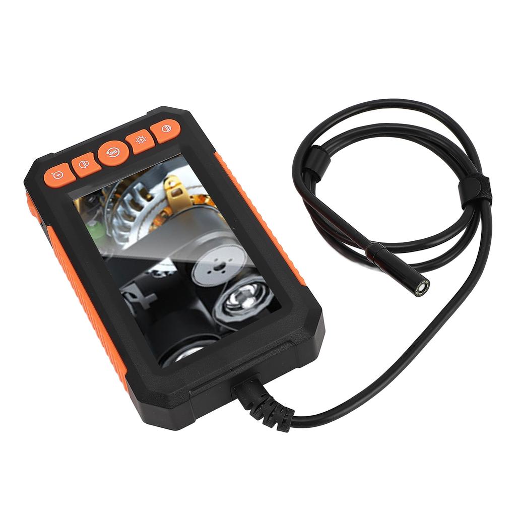 Industrial Endoscope Borescope Camera with 4.3 Inch LCD Screen 8mm 1080P HD Snake Sewer Inspection
