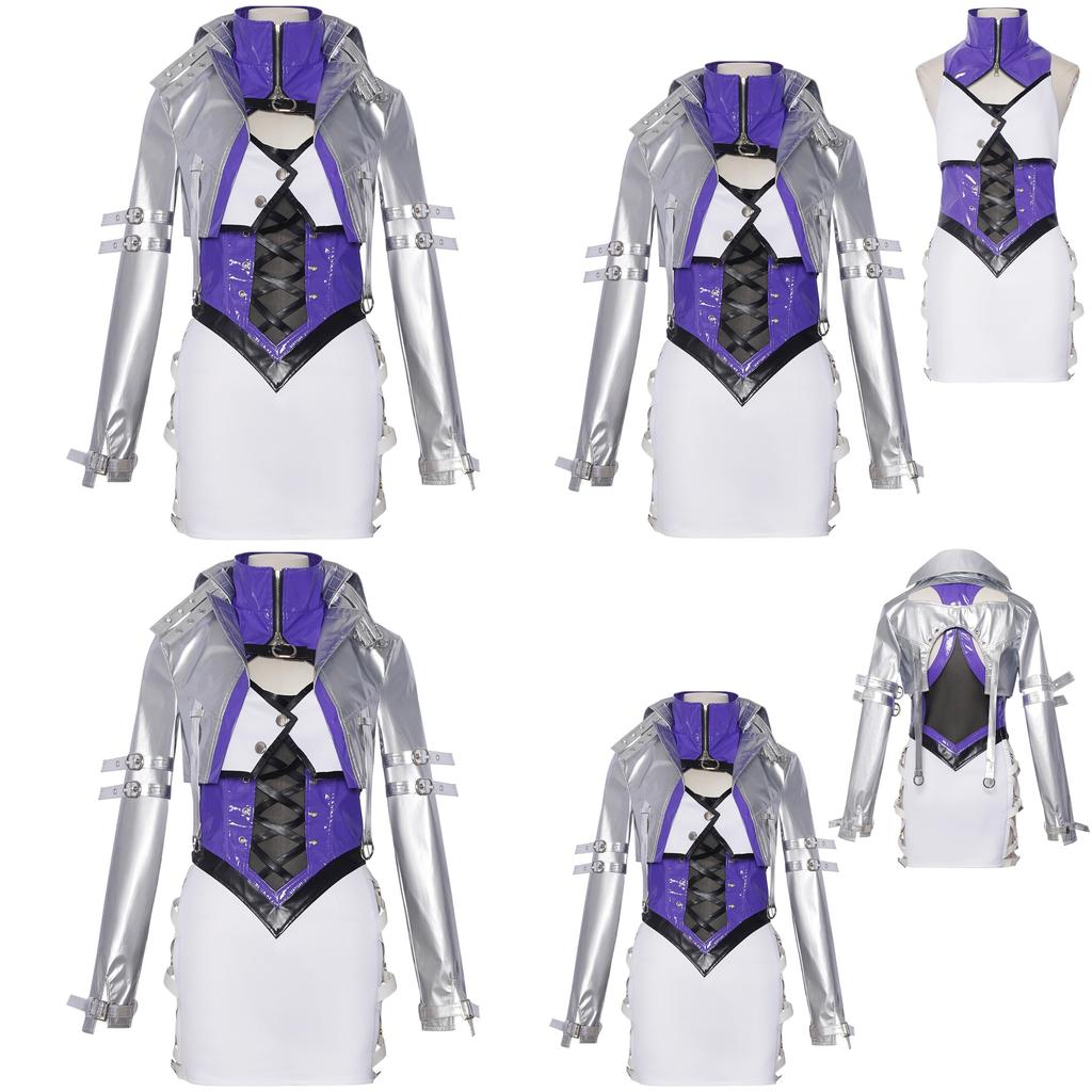 Naraka Bladepoint Cosplay Stage Wear For Anime And Game Fans With Comfortable Spandex Material For Role Play Events