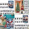 Christmas Panda Holiday Countdown Blind Box With 24 Acrylic Ornaments For Seasonal Decor