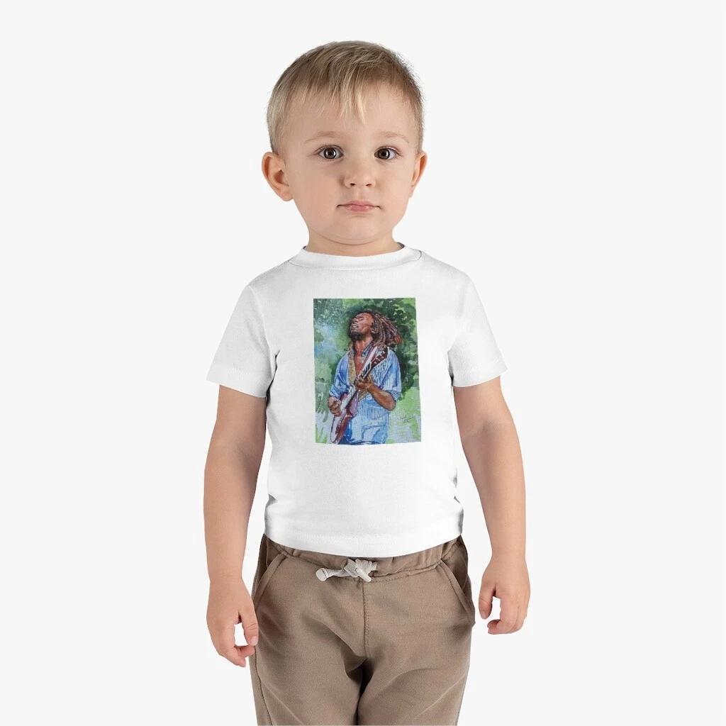 Bob Marley Art Infant Cotton Jersey T-shirt 4XL