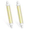 R7S LED Bulb 118mm 100W Equivalent,Dimmable T3 J Type Double Ended Floodlight Bulbs for Work,Security,Landscape Lights,Floor Lamps,120V 10W 1000 Lumen