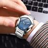 BINBOND Iron Man's Mask Luxury Quartz Watches For Men Luminous Waterproof Precise Men's Watch Stainless Steel Casual Reloj