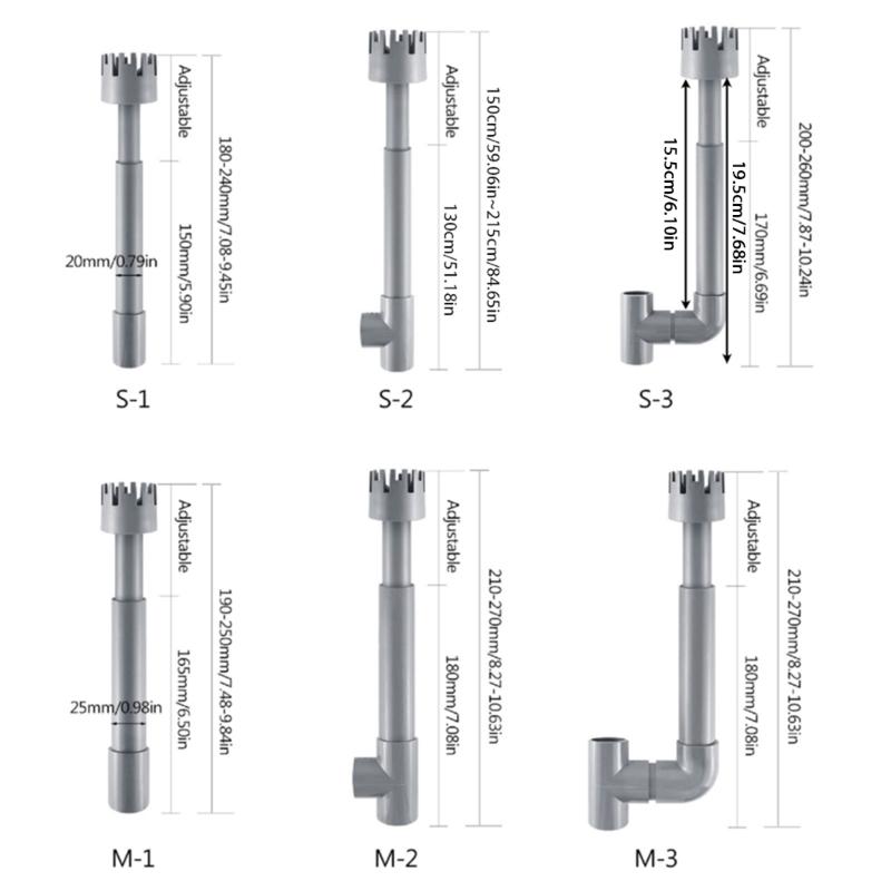 Aquariums Water Plant Tanks Filters Inflow Water Plant Filter Cleaning Tool Fish Tanks Accessories