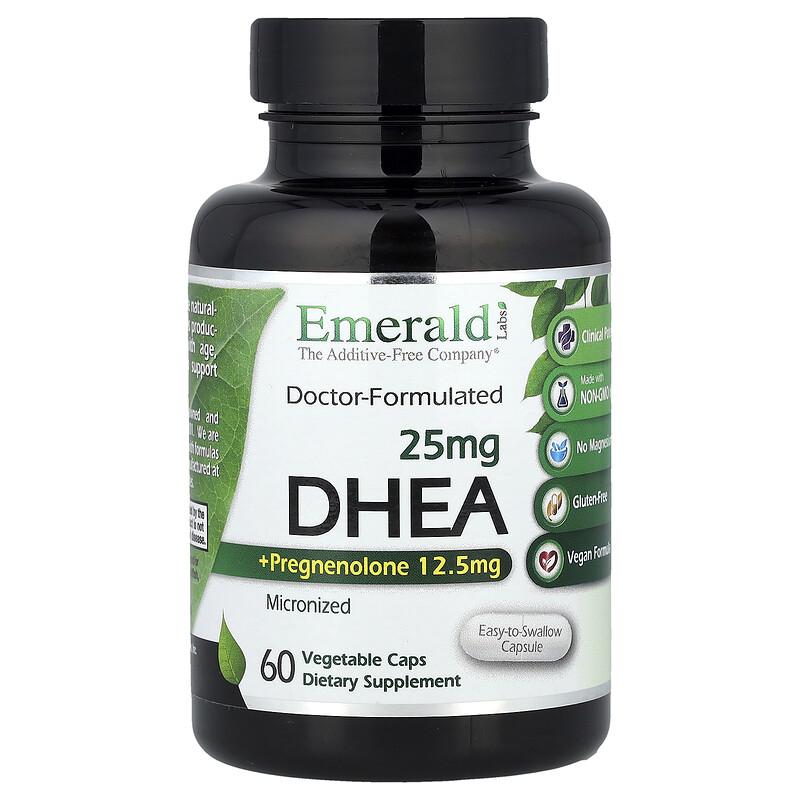 DHEA + Pregnenolone, 60 Vegetable Caps