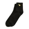 Angel Wappen Ankle Socks 3-Pack - BLACK