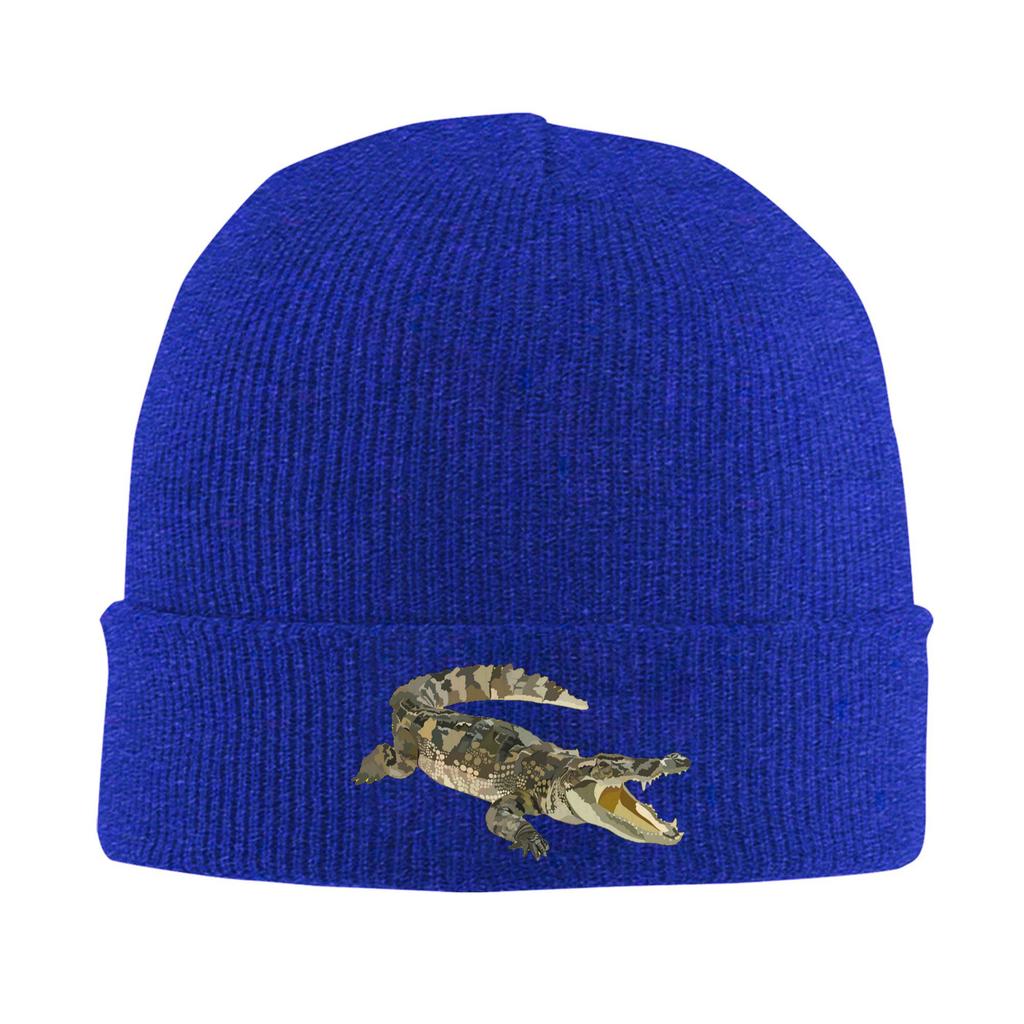 C is for Crocodile Knitted Hats Winter Warm Beanies Cap Unisex Knit Bonnet Caps Fashion