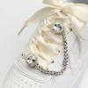 Shoe Buckle Clips Shoelace Chain Charms Sneakers Colorful Crystal Gemstone Decoration Ornaments Pendant Trend Accessories AF1
