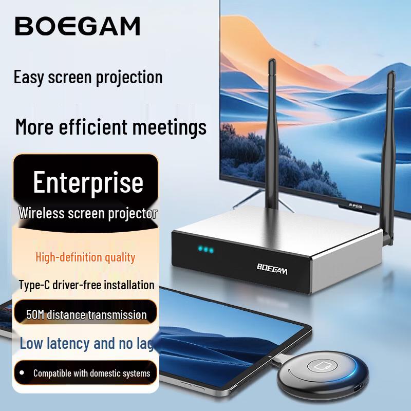 

BOEGAM Бездротова система для презентацій HDMI (версія CN)