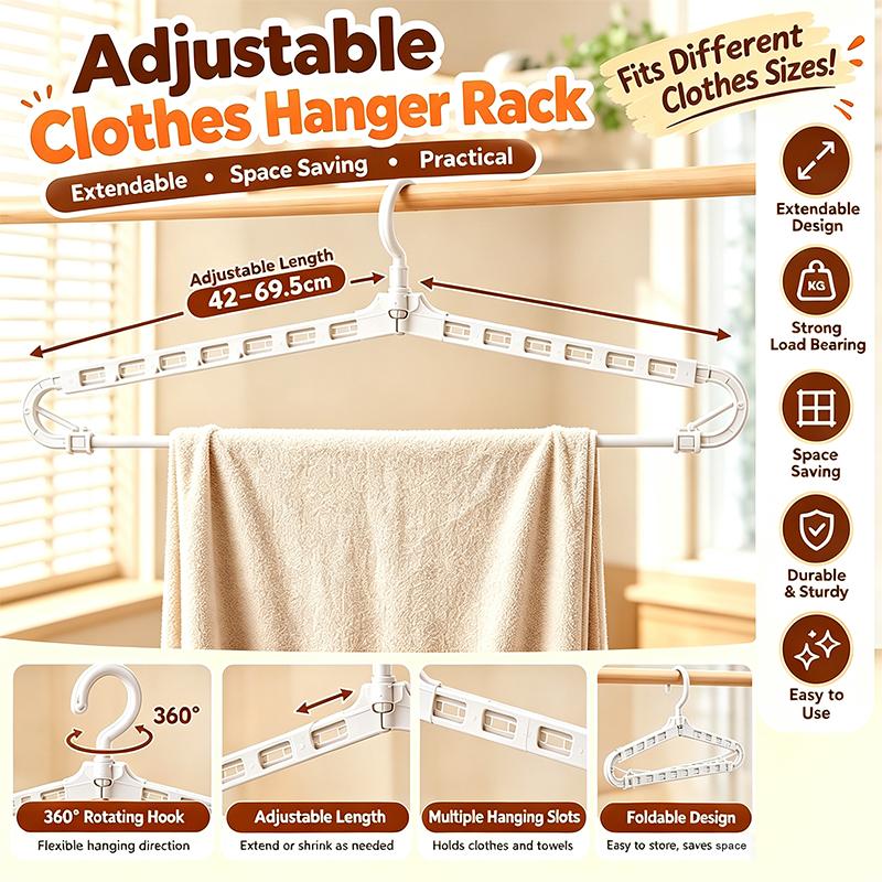 Plastic Clothes Hangers Non Slip Durable 1/5Pcs Smooth Surface for Home Closet Adult Kids Clothes