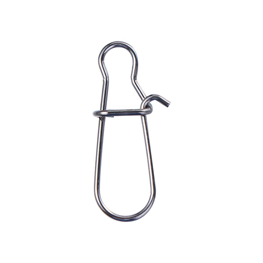 Hooked For Lures Swivel Lure Connector Lock Snap Connector Swivel Connector Fishing Snaps Clips