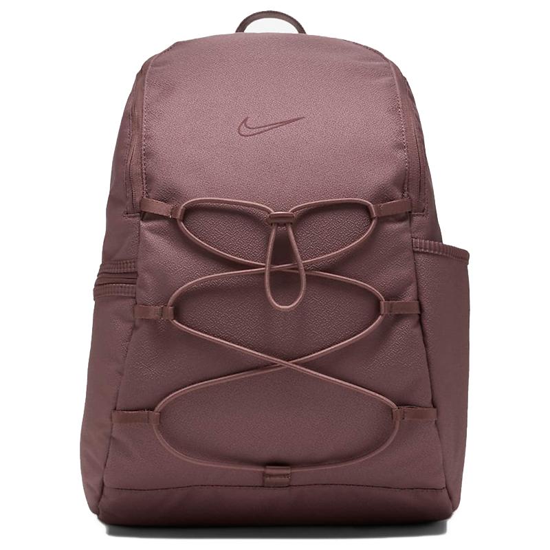 Nike Polyester Backpack Regular Unisex Smoky Purple Red Casual CV0067-298