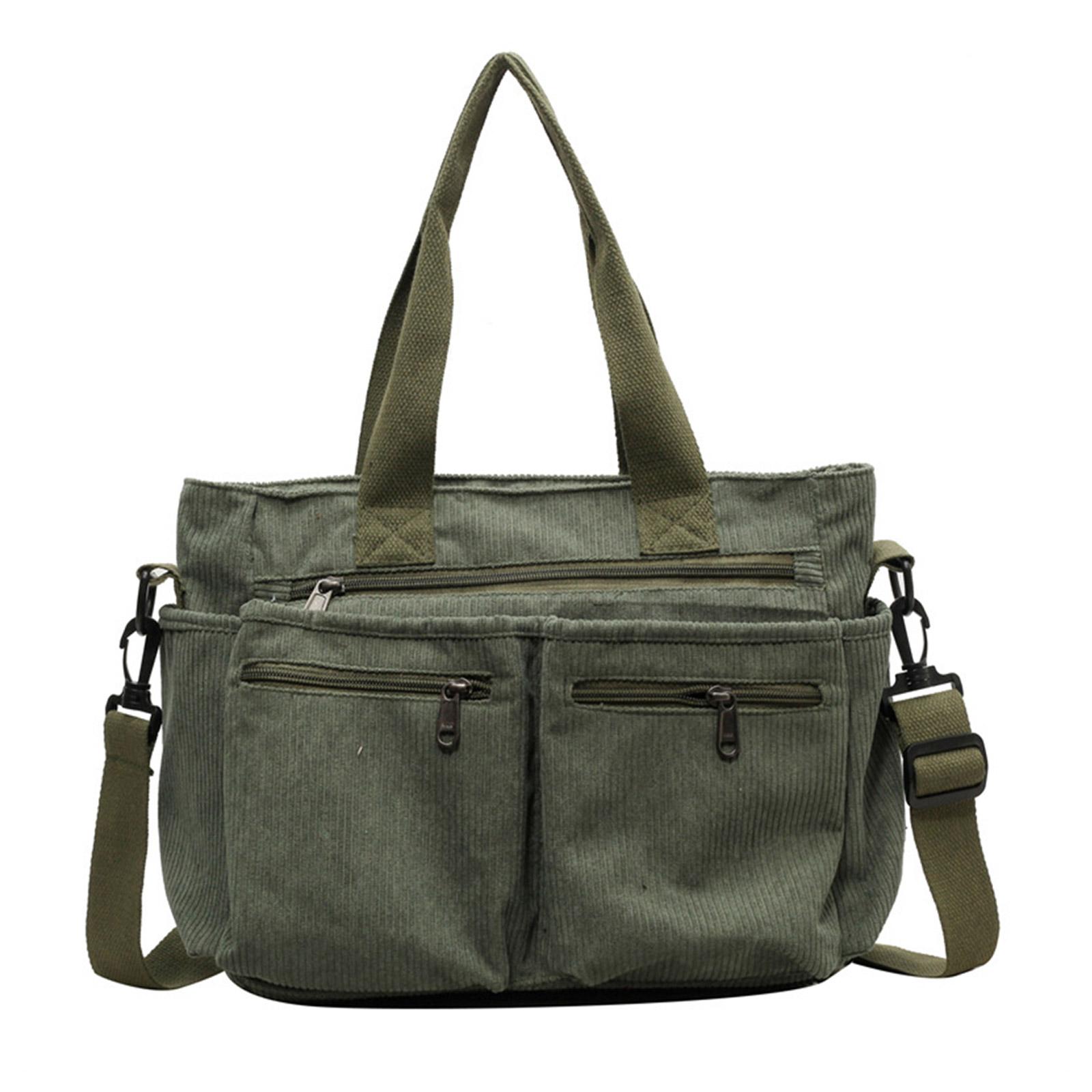 

Стильная женская сумка через плечо с вместительным отделением, идеально подходящая для повседневного использования и создания универсальных образов зелёный