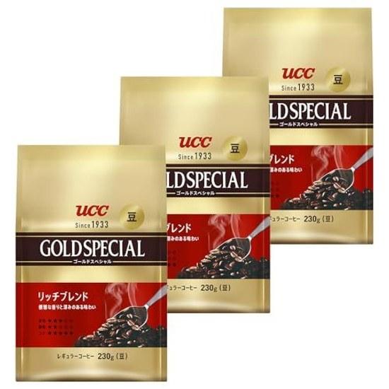 Gold Special Rich Blend Roasted Beans 230g3 pieces Whole