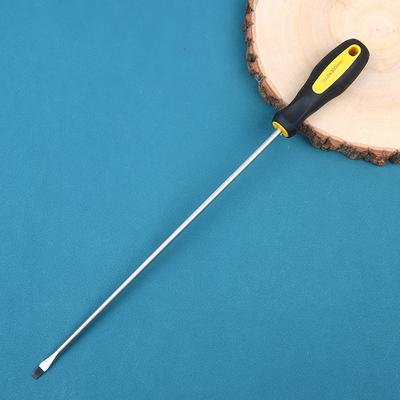 Tournevis à Long Manche Fente Tête Cruciforme Embouts Magnétiques Antidérapants Outils Manuels Tournevis Tourne-Boulon