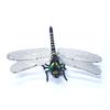 Künstliche Libellen-Dekoration mit Kordel/Anstecknadel Tragbar Outdoor Camping Mücken Fliegenabwehr Simuliertes 3D Libellenmodell Ornament Kinder Lernspielzeug