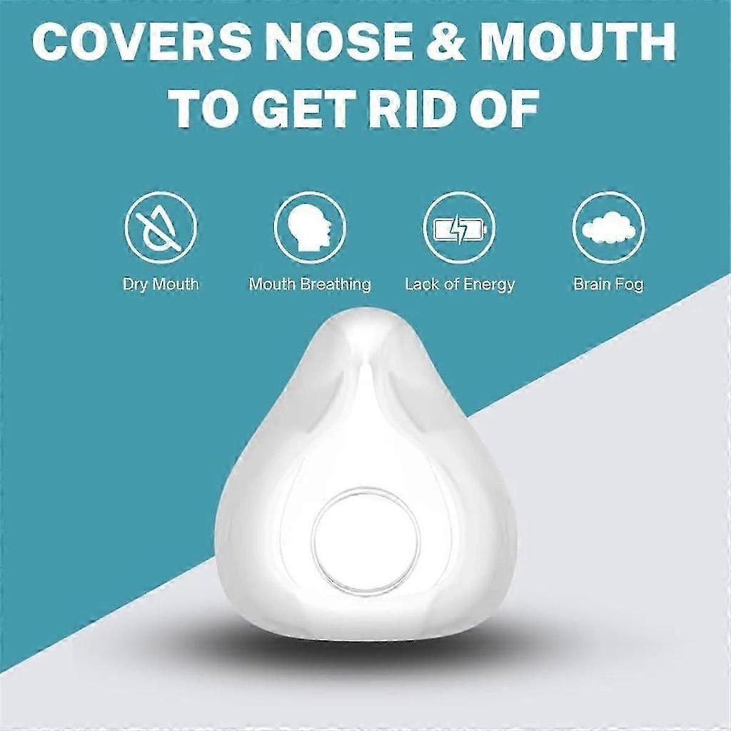 F20 Replacement Cushion for & CPAP Masks, Soft Silicone Seal, Snug Fit for Nose & Mouth Large