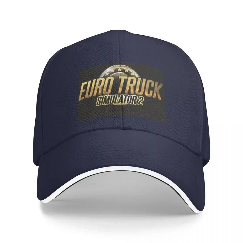 Lovers of Euro Truck Simulator 2 Baseball Cap Mountaineering Streetwear Christmas Hat Elegant Womens Hats Unisexs