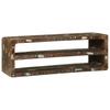 TV Cabinet Multicolored 100 X 32 X 36 Cm Solid Reclaimed Wood