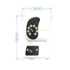 Dual Lens Security Camera 2K   HD Motion Detection Automatic Tracking 2-Way Voice Monitoring Intercom Phone Remote Monitoring 1080P Security Camer
