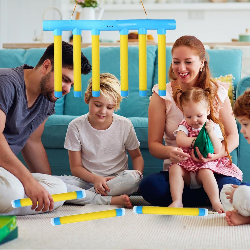 Fangstäbe Spiel, Fange den Stab Spiel Trainingsspielzeug, Lass es fallen, fange es, gewinne es Reaktionsspiel, Hand-Auge-Koordination Fallende Stäbe Fangspiel Geschenk