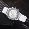 Fashion Rubber Women Watches Luxurious Brand Casual Diamond Female Quartz Wristwatches Simple Sport Clock Relogio Feminino