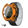 Strap+Case For Garmin Fenix 8 47 51mm Tempered Glass Cover Magnetic Silicone Band QuickFit Bracelet Protector Fenix8 Accessories