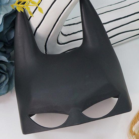 Cat Bat Mask Superhero Cat Mask Cat Bat Hero Cosplay Mask Pet Costume Accessory for Halloween Costume Party Dress-up