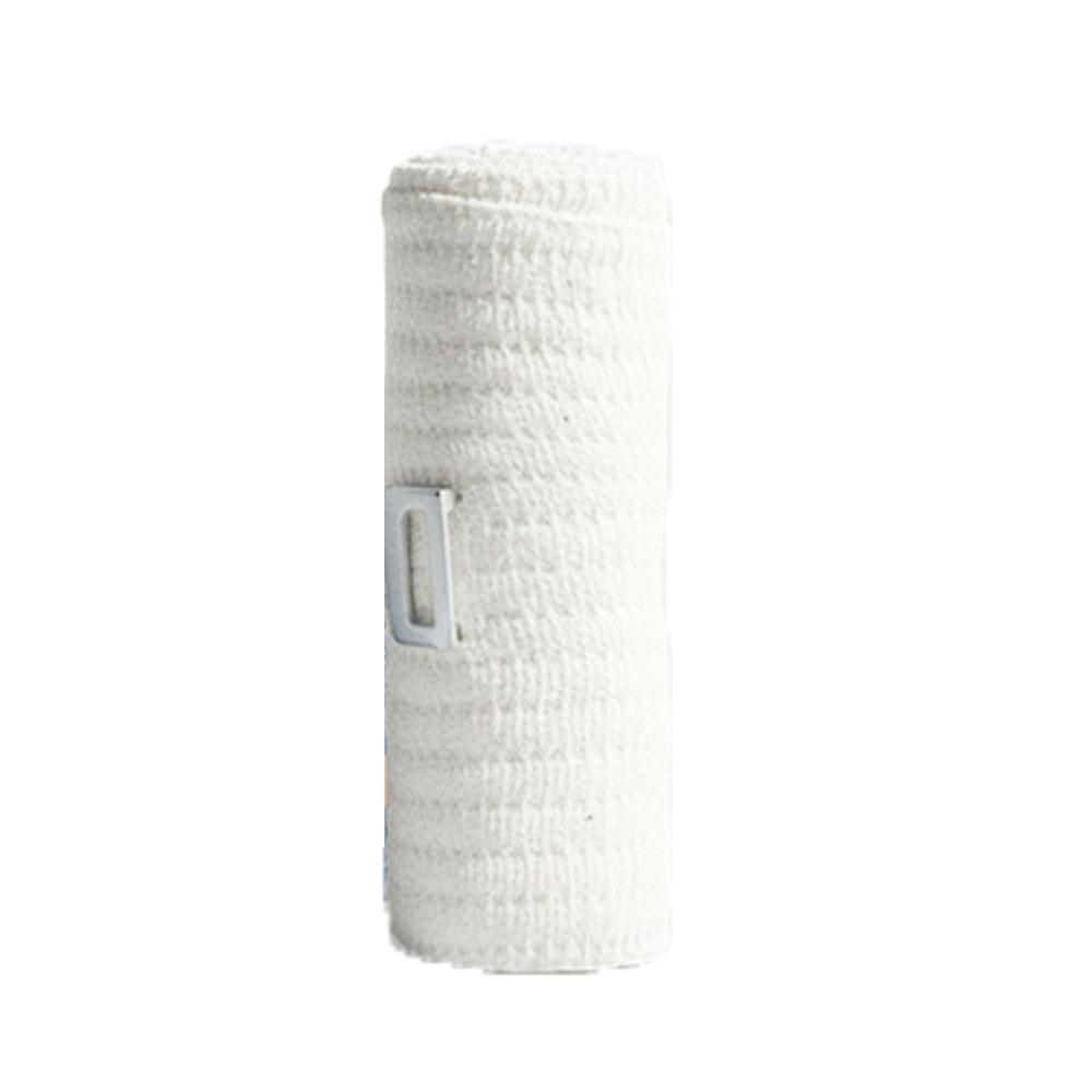 Elastic Compression Bandage With Clasp 8cm x 5m O-Safeline Elastic Non-Sterile Paper 1 Pcs