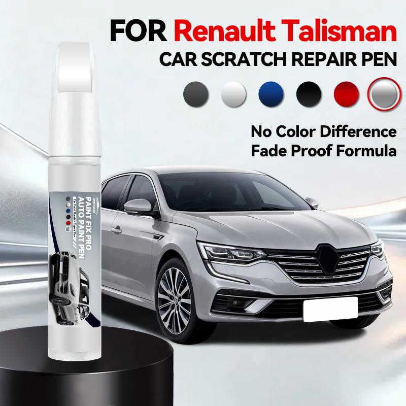 

OPRTAMG Purpose Vehicle For Renault Talisman Car Paint Repair Pen Touch Up Scratch Remover DIY Auto Accessories Pearl White QXA срібний
